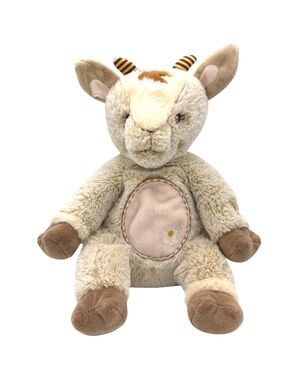 Douglas Baby Lil Daisy Goat Plumpie Plush 12” Cream Lovey Cuddle Toy